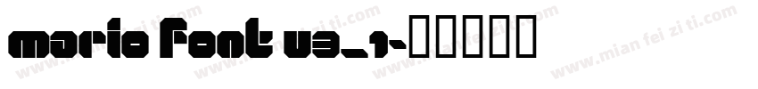 Mario font v3_1字体转换